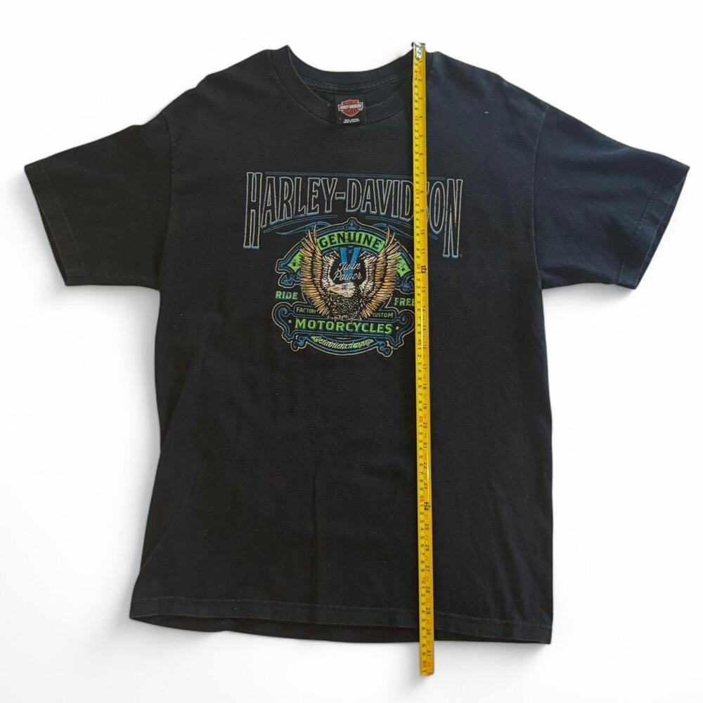 Black Harley Davidson biker shirt